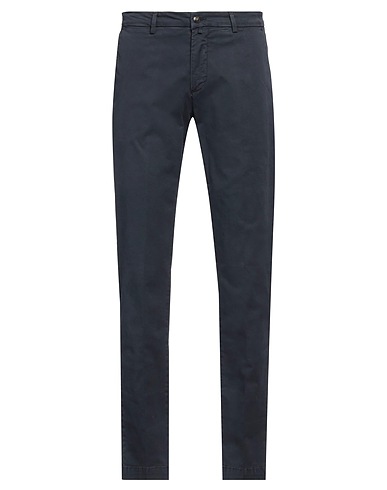 BRIGLIA 1949 Casual pants Navy 97% Cotton, 3% Elastane