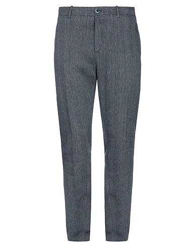 GTA IL PANTALONE Casual trouser Midnight blue 50% Linen, 40% Cotton, 10% Polyester