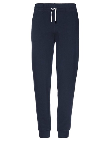 MAISON KITSUNÉ Casual trouser Midnight blue 100% Cotton