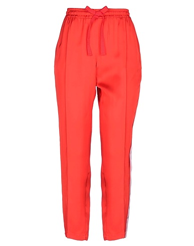 SEMICOUTURE Pantalone Rosso 100% Viscosa