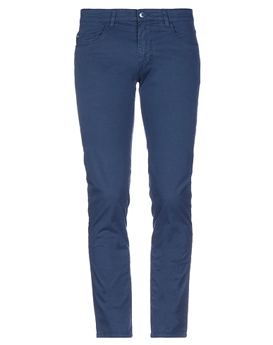 HARMONT & BLAINE Casual trouser Midnight blue 93% Cotton, 7% Elastane