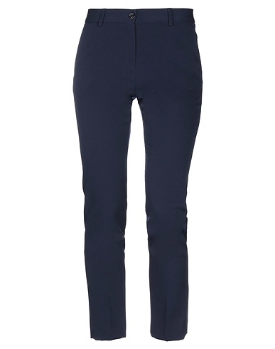 EMISPHERE Casual trouser Midnight blue 89% Polyester, 11% Elastane