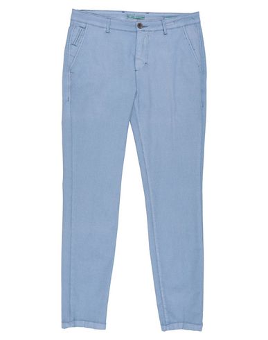Yan Simmon Casual Pants In Azure