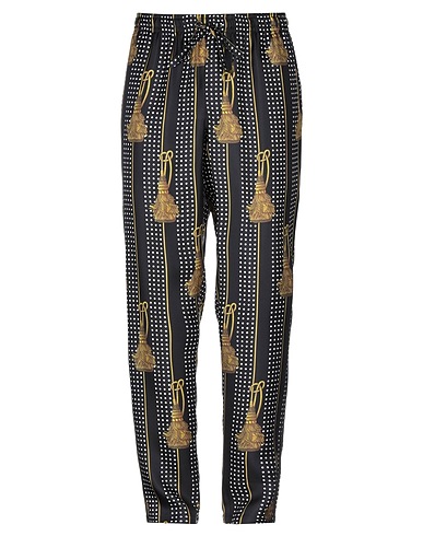 DOLCE&GABBANA Casual trouser Black 100% Silk