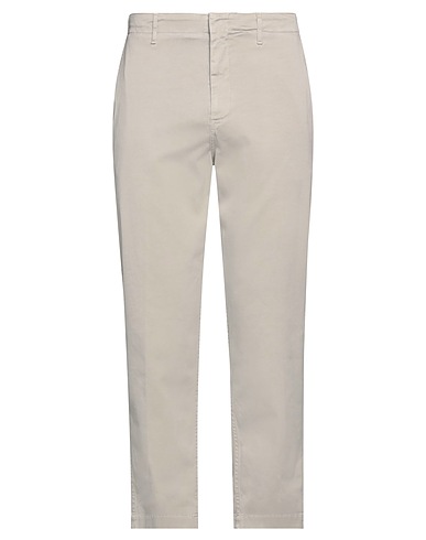 DONDUP Casual pants Grey 98% Cotton, 2% Elastane