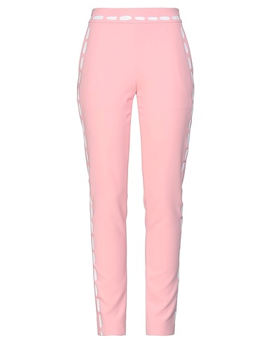 MOSCHINO Casual pants Pink 89% Polyester, 11% Polyurethane