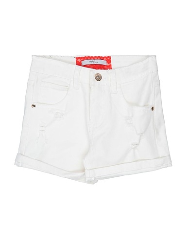 RELISH Shorts & Bermuda Bianco 98% Cotone, 2% Fibre elastiche