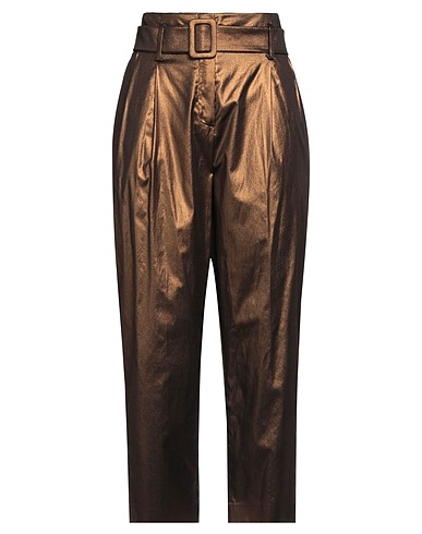 TRUE ROYAL Casual trouser Bronze 97% Cotton, 3% Elastane