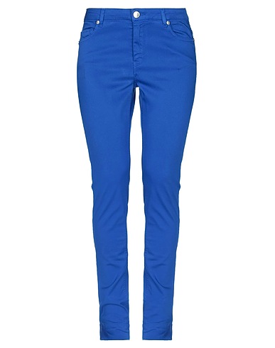 CRISTINAEFFE Casual pants Azure 97% Cotton, 3% Elastane