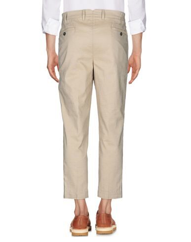 Shop Dnl Man Pants Beige Size 36 Cotton, Linen