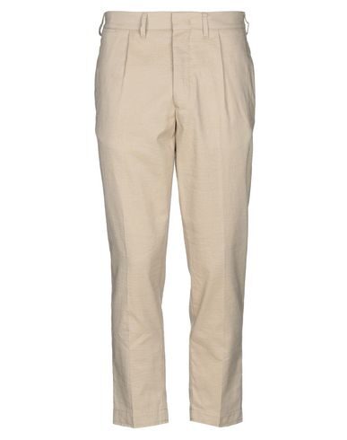 Shop Dnl Man Pants Beige Size 36 Cotton, Linen