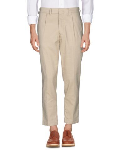 Shop Dnl Man Pants Beige Size 30 Cotton, Linen