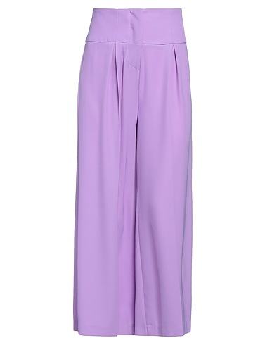 TWENTY EASY by KAOS Casual pants Mauve 95% Polyester, 5% Elastane