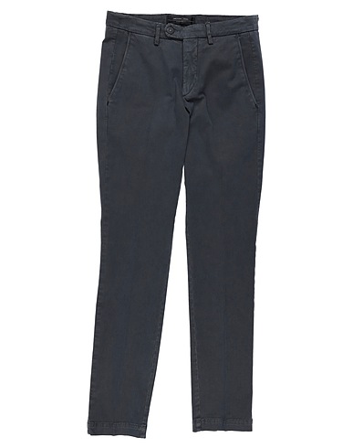 MICHAEL COAL Casual pants Lead 98% Cotton, 2% Elastane