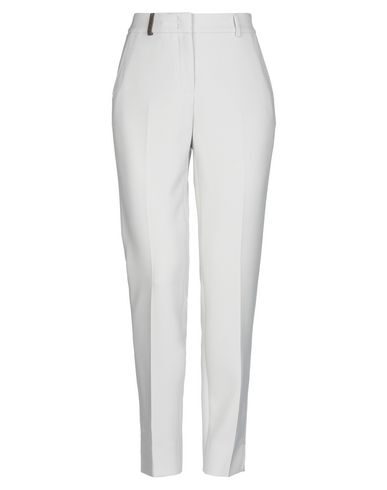 Peserico Casual Pants In Light Grey
