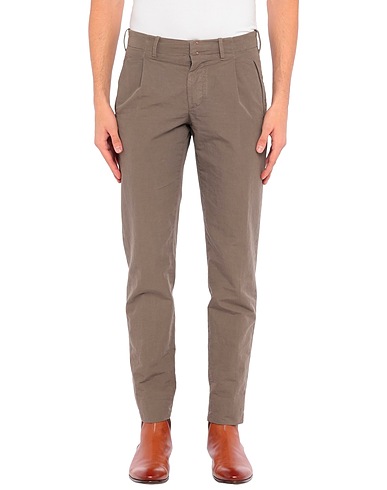 INCOTEX Casual pants Lead 71% Cotton, 29% Linen