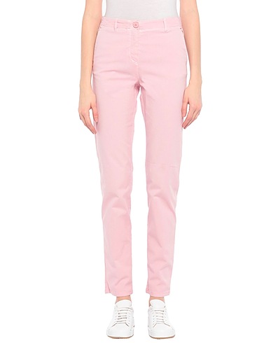 ARMANI EXCHANGE Casual trouser Pink 98% Cotton, 2% Elastane