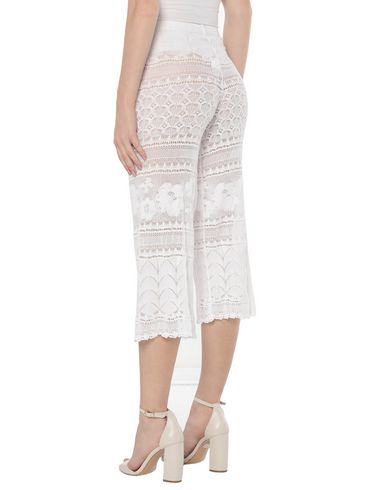 Viki-and Cropped Pants In White