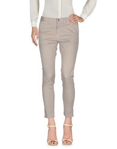 Shop 2w2m Woman Pants Beige Size 27 Cotton, Elastane