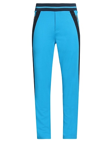 ICEBERG Hosen Azurblau 92% Polyester, 5% Elastan, 3% Polyamid, Baumwolle