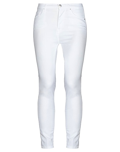 OAKS Hosen Weiß 97% Baumwolle, 3% Elastan