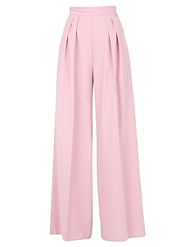 BRØGGER Casual pants Pink 100% Wool
