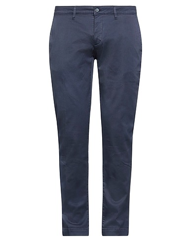 CRUNA Pantalone Blu navy 97% Cotone, 3% Elastan