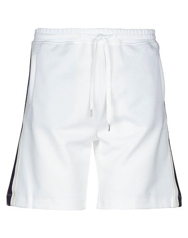 BRIAN DALES Shorts & Bermuda White 55% Polyester, 45% Cotton