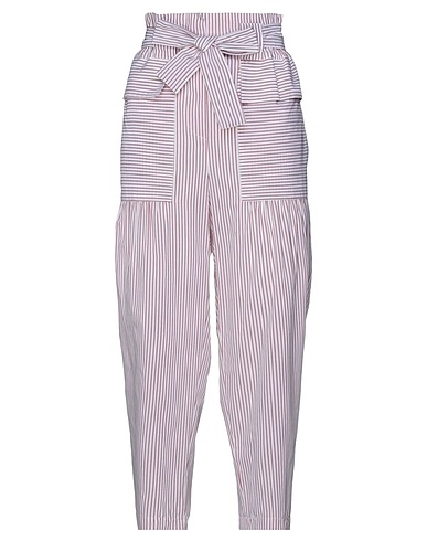 JUCCA Casual trouser Brick red 72% Cotton, 25% Polyamide, 3% Elastane