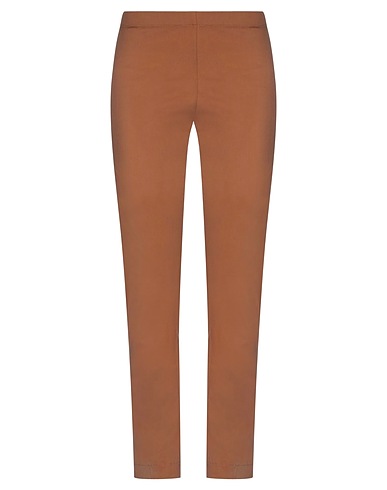L.V..N. Casual trouser Camel 68% Cotton, 28% Nylon, 4% Elastane