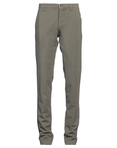 MASON'S Casual trouser Military green 97% Cotton, 3% Elastane