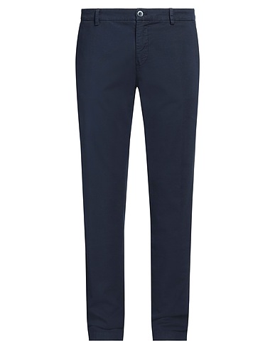 MASON'S Casual trouser Midnight blue 97% Cotton, 3% Elastane