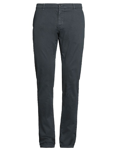 TRUSSARDI JEANS Casual trouser Charcoal 98% Cotton, 2% Elastane