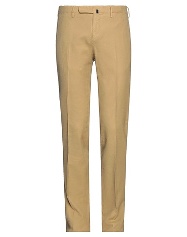 INCOTEX Casual pants Khaki 99% Cotton, 1% Elastane