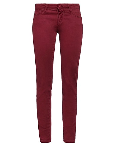 GAUDÌ Pantalone Bordeaux 98% Cotone, 2% Elastan
