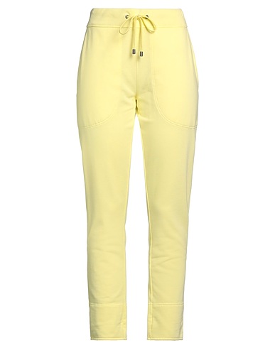 JUVIA Pantalone Giallo 50% Cotone, 50% Poliestere