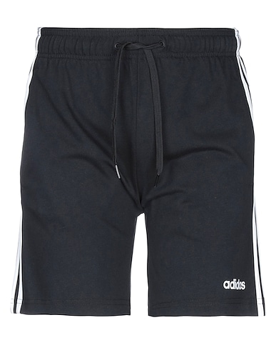 ADIDAS Shorts & Bermuda Black 70% Cotton, 30% Polyester