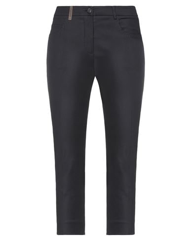Peserico Cropped Pants In Black