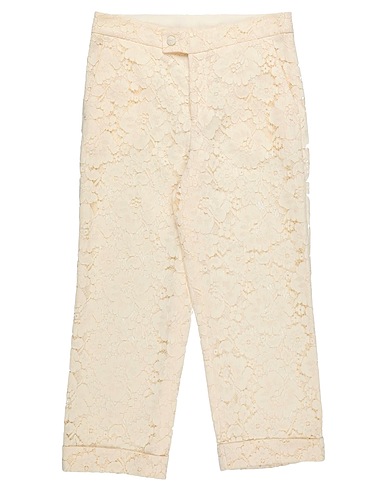 TWINSET Casual trouser Beige 64% Cotton, 27% Polyamide, 9% Viscose