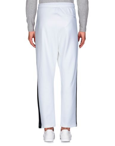 Armani Exchange Man Pants White Size L Polyester, Cotton In White