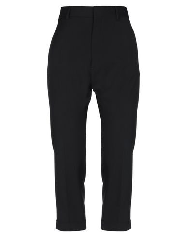 DSQUARED2 DSQUARED2 WOMAN CROPPED PANTS BLACK SIZE 4 VIRGIN WOOL, VISCOSE, ELASTANE,13445999VF 5