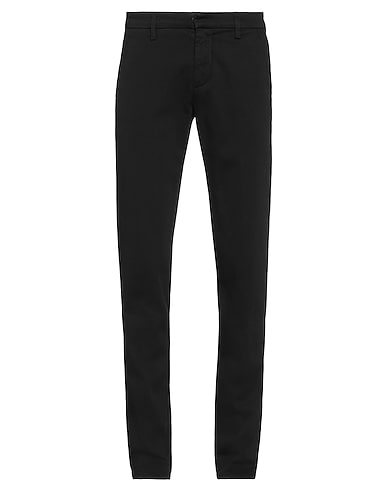 DONDUP Pantalone Nero 98% Cotone, 2% Elastan