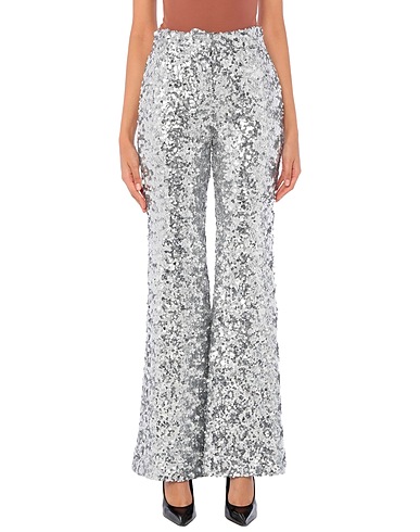HALPERN Casual trouser Silver 100% Polyester