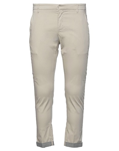 DONDUP Casual trouser Beige 66% Cotton, 15% Polyester, 15% Polyamide, 4% Elastane
