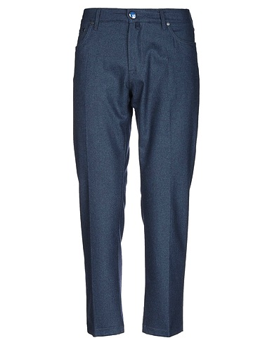 JACOB COHЁN Casual trouser Blue 100% Wool
