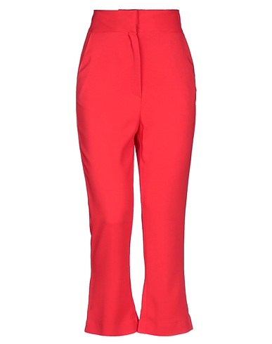 SIMONA CORSELLINI Pantalone Rosso 96% Viscosa, 4% Elastan
