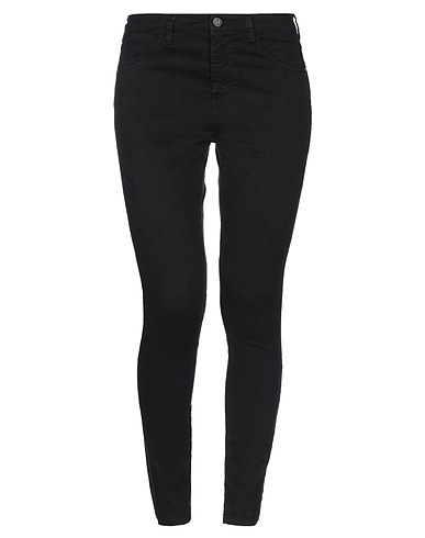 JECKERSON Casual trouser Black 98% Cotton, 2% Elastane