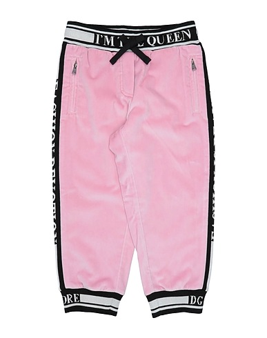 DOLCE&GABBANA Casual trouser Pink 98% Cotton, 2% Elastane