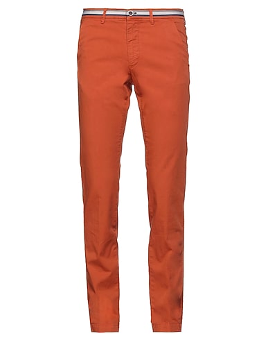 MASON'S Casual pants Rust 96% Cotton, 4% Elastane