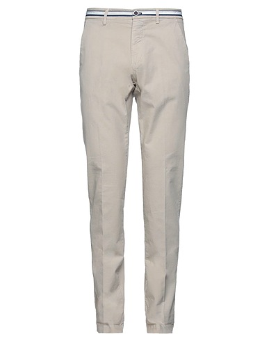 MASON'S Casual trouser Beige 96% Cotton, 4% Elastane